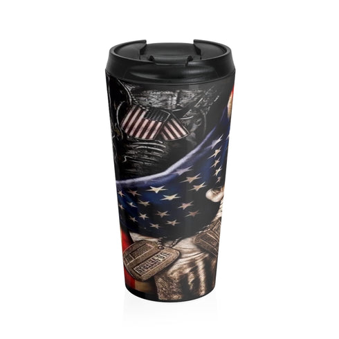 Military Stainless Steel Travel Mug